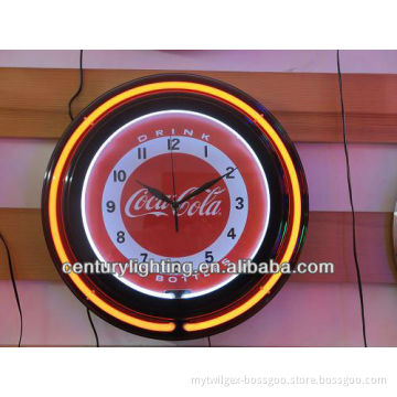 15" neon clock
